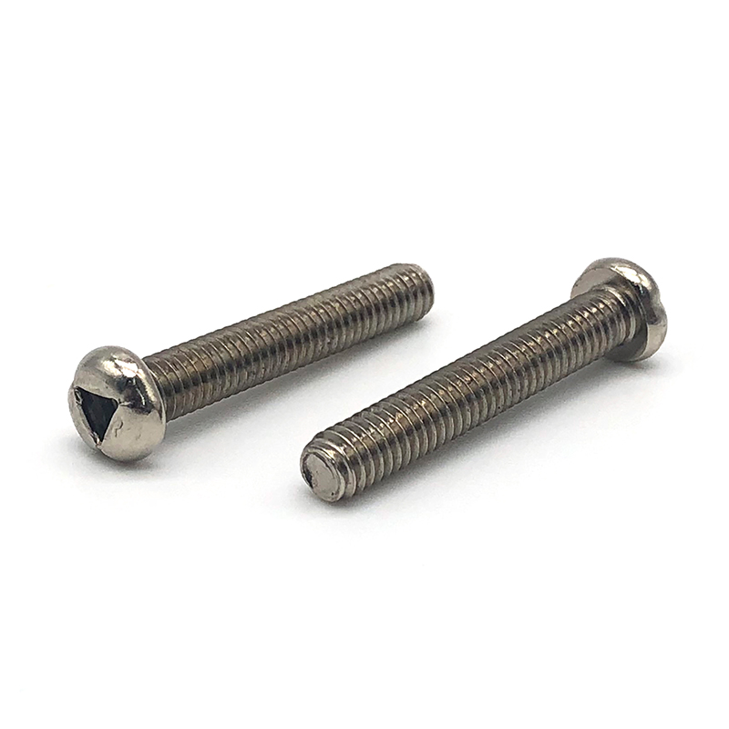 內三角槽防盜螺絲盤頭防拆螺釘圓頭三角機牙螺釘