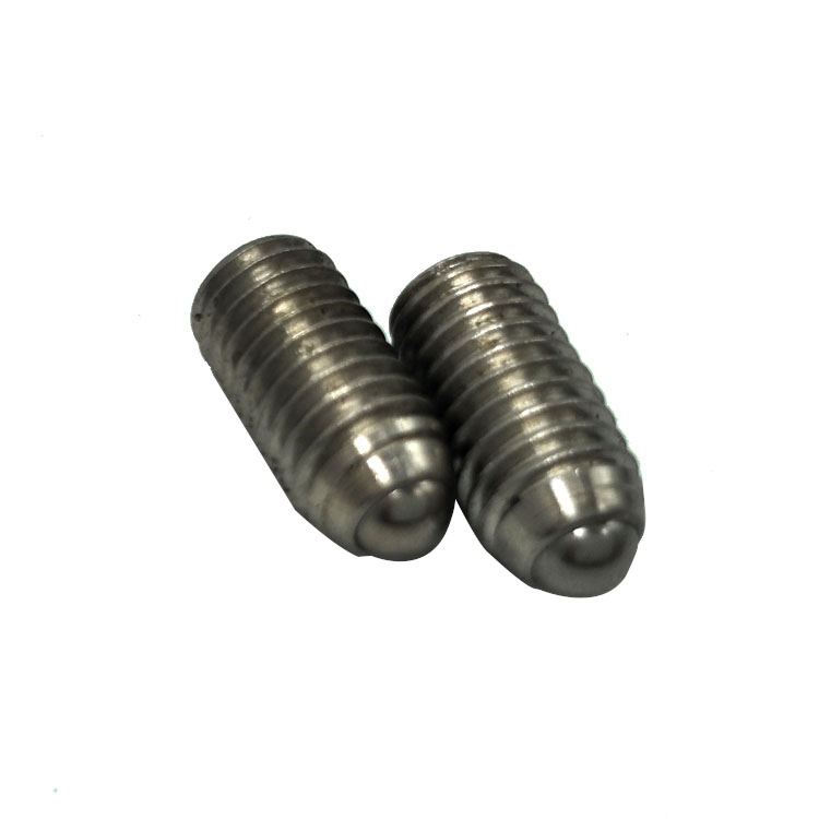 304不銹鋼波珠螺絲壓入式彈簧球頭柱塞玻珠內六角定位珠波仔螺絲