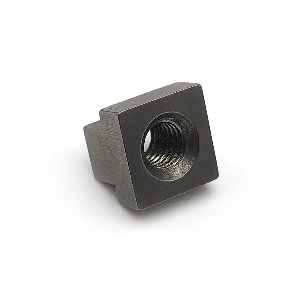 8.8級加硬T型螺母高強度T形螺帽發黑T型槽壓板螺母