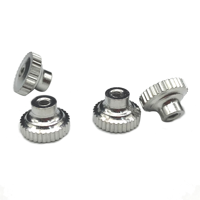 高頭滾花螺母臺階手?jǐn)Q螺帽手?jǐn)Q螺絲防松螺帽