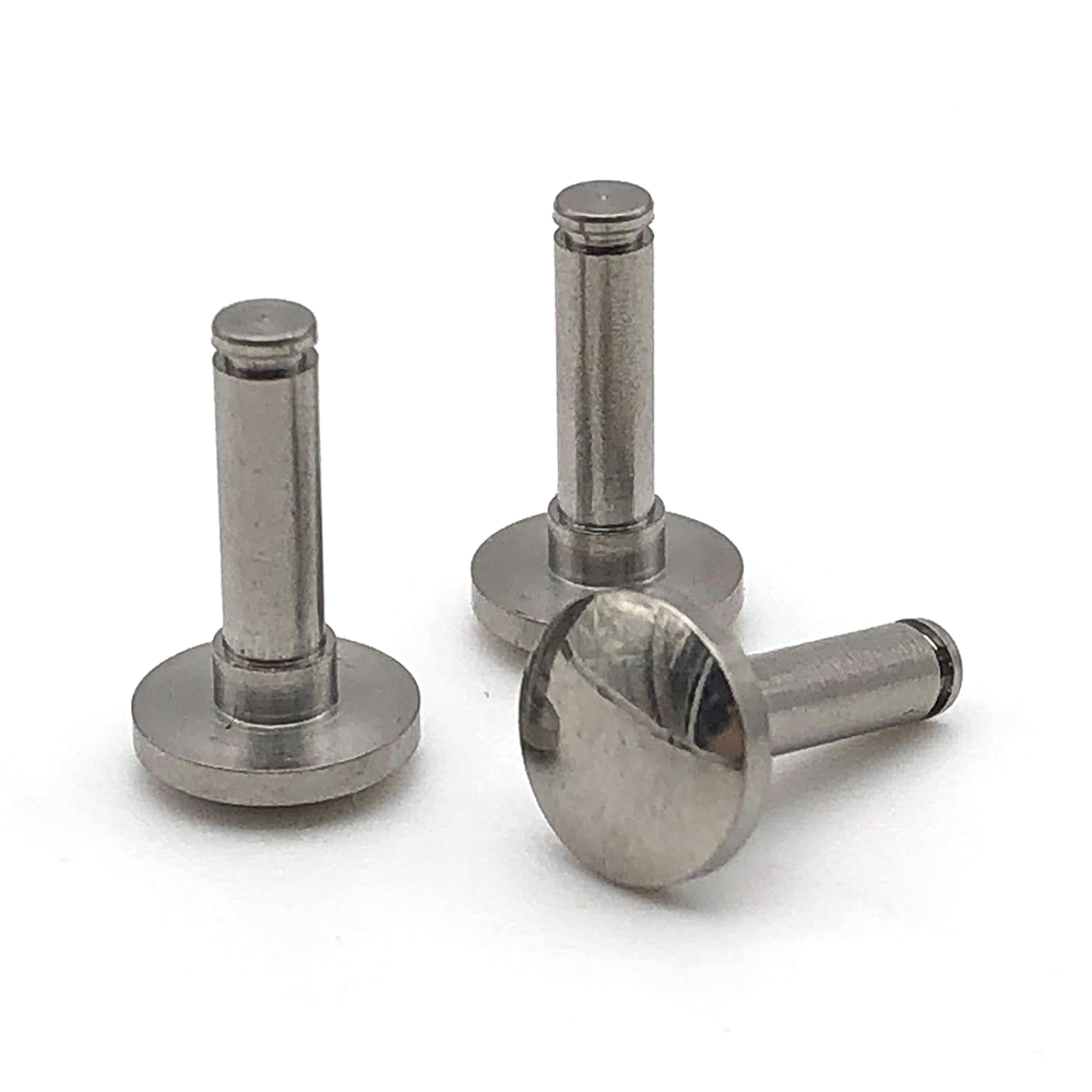 非標不銹鋼槽銷軸 不銹鋼卡簧銷 扣槽銷 臺階固定銷釘