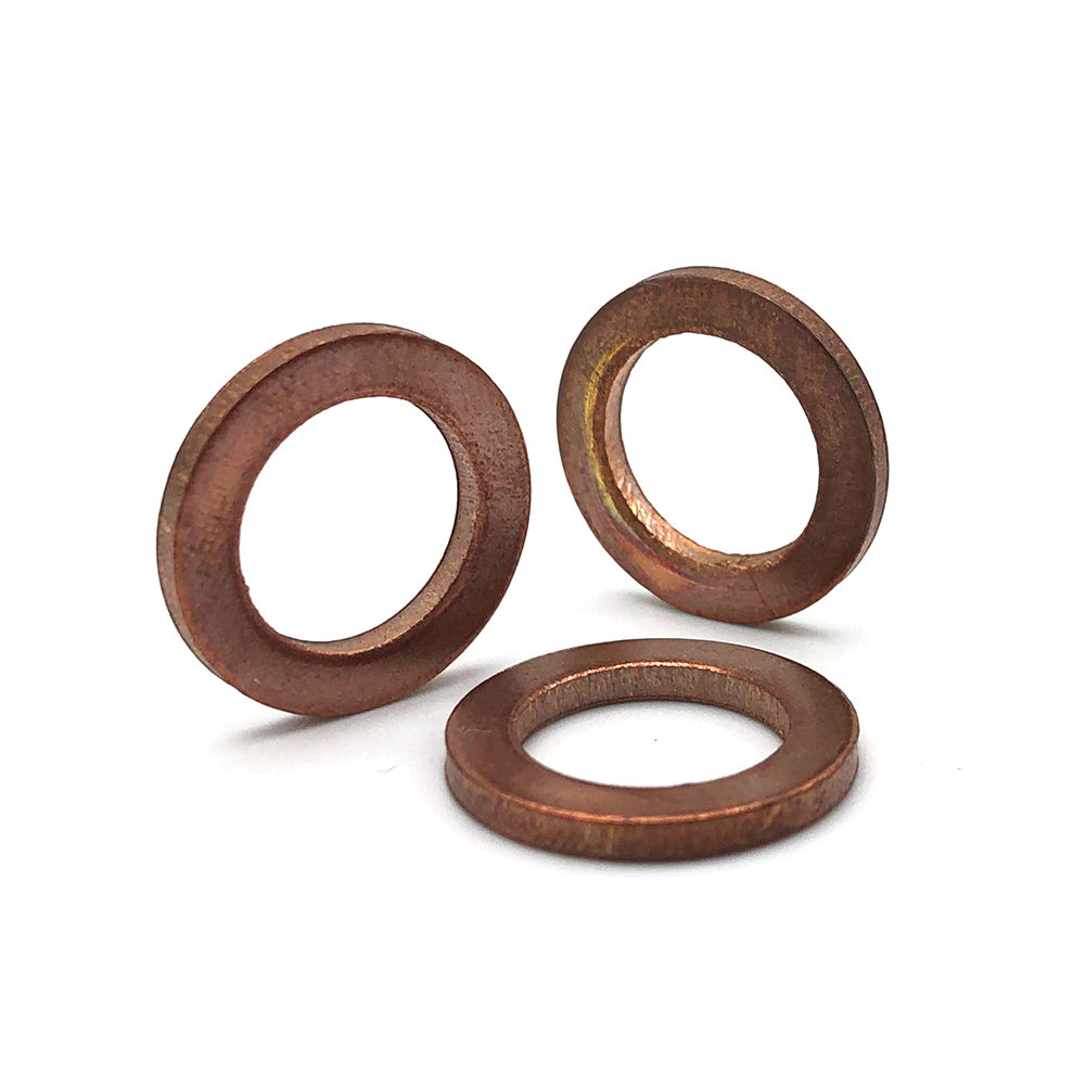 墊圈 紅銅墊圈 紫銅墊圈 非標墊圈 墊片 純銅墊圈 銅墊圈 定制墊圈 新能源汽車墊圈