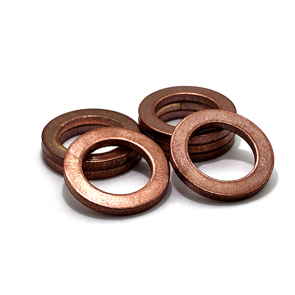 墊圈 紅銅墊圈 紫銅墊圈 非標墊圈 墊片 純銅墊圈 銅墊圈 定制墊圈 新能源汽車墊圈