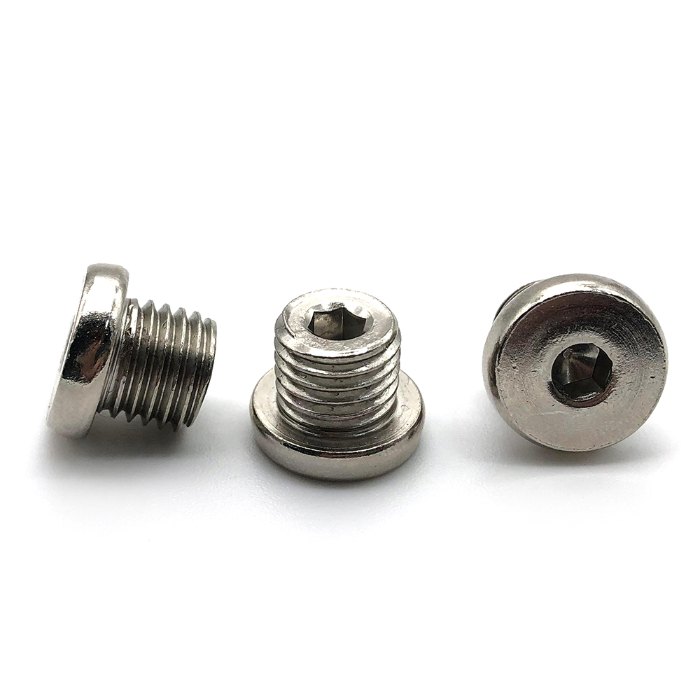 工廠生產不銹鋼內六角螺絲雙槽螺絲定制非標螺絲