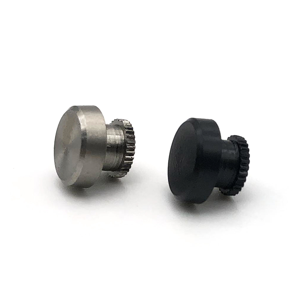 不銹鋼高頭滾花螺母臺階滾齒高螺帽鍍鎳手擰調節螺母定制非標螺母