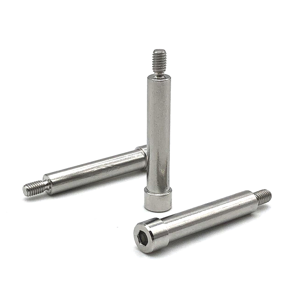 304不銹鋼內六角塞打螺絲軸肩凸肩等高螺釘限位螺栓M3M4 M5M6M8M10